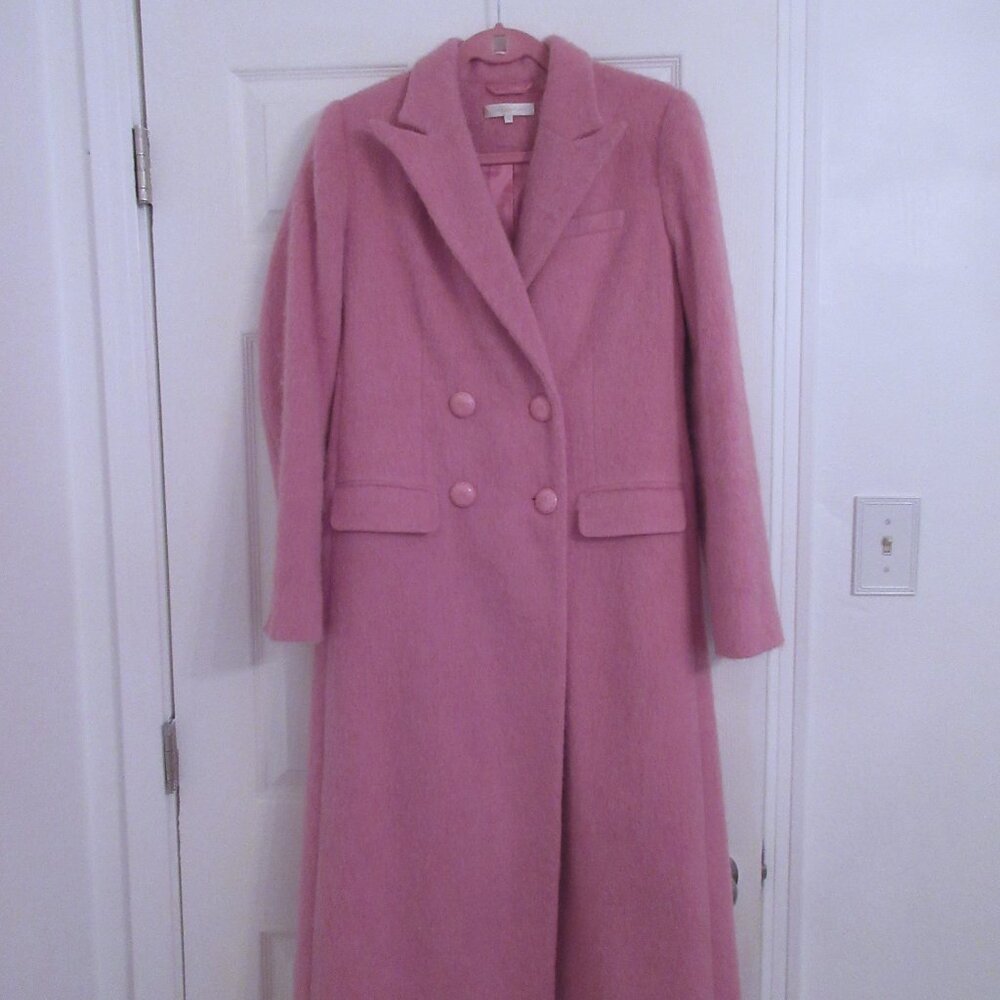 NWT Love Shack Fancy Floret Coat Pink - Picture 5 of 14